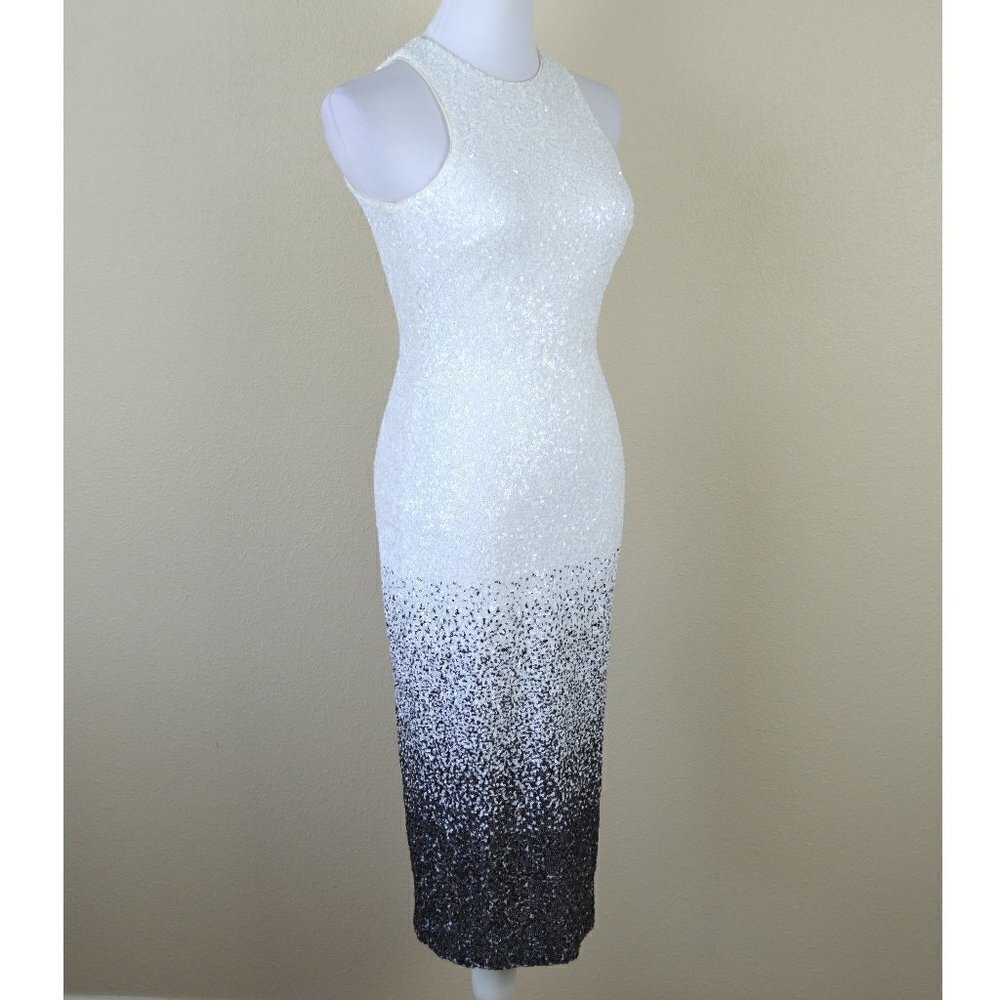 Dress The Population Shawn Ombre Sequin Midi Dress - Picture 7 of 8